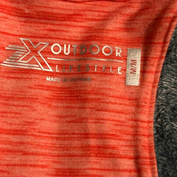 Outdoor Lifestyle Sleeveless Coral Sporty Summer Athletic Dress Size M - Picture 2 of 6